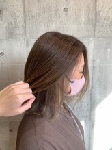 ヘアーメイク リライ(hair make rely) 大人かわいいインナーカラー♪