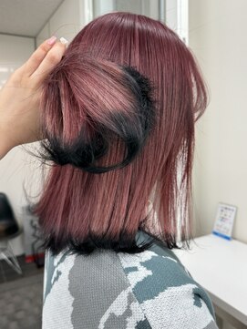 アライブ ハラジュク(ALIVE harajuku) 【ALIVE yu-ki ダブルカラーで作る裾カラー】