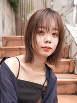 ニコ トウキョウ 渋谷(nico TOKYO)&nbsp;ミディアムレイヤーカットボブウルフ/10代20代/インナーカラー