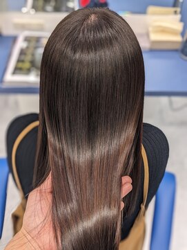 スリーディーヘア(3D Hair) ミディアム×ライトブラウン髪質改善/銀座/有楽町/白髪染め