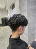 マッシュツイストパーマ