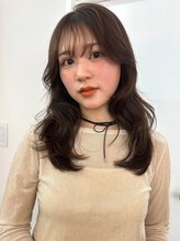 パーク 福岡天神西通り店(parc) 顔周りカット レイヤーカット 美髪 似合わせカット 髪質改善