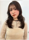 顔周りカット レイヤーカット 美髪 似合わせカット 髪質改善