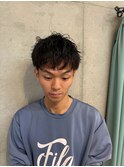 ツイストスパイラル×ピンパーマ♪メンズ