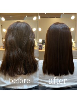 ツヤと髪 クリム(crim) 髪質改善ヘアエステ、白髪染め　30代、40代、50代