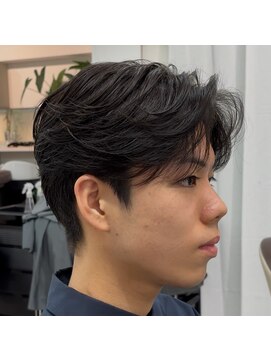 クレットメン 名古屋(CLETO men) ニュアンスパーマセンターパート