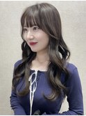 韓国風スタイル/レイヤーカット/髪質改善/透明感カラー/熊本