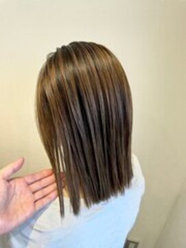 ヘアー ラニッシュ 流山セントラルパーク店(hair Lanish) ナチュラルハイレイヤー/ハイライトバレイヤージュ