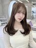 【2回目限定】平日専用☆に合わせカット＋艶カラー＋トリートメント＋スパ