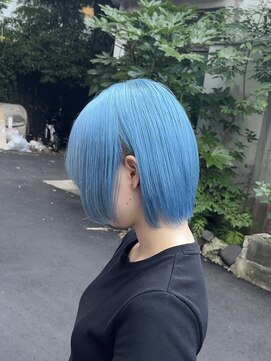 ウィルゴ 原宿(VIRGO) 水色ペールブルーシアンブルーミントペールブルーカラー水色