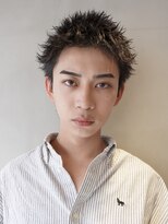 ニコ トウキョウ ロジック(nico TOKYO Logic)&nbsp;刈り上げアップバングスパイキーショートパーマスパイラルパーマ