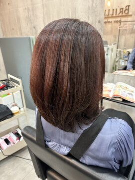 ブリエ(BRILLER) 秋色　チェリーレッド