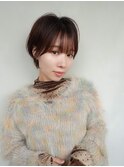 毛先の軽さが可愛いショートスタイル◯