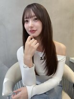 グロー 大宮(GLROW)&nbsp;□大宮顔周りレイヤーカットハッシュカット髪質改善縮毛矯正