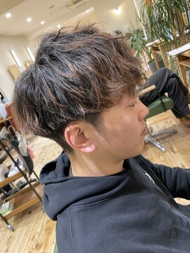 美容室 アイディー i-dee 刈り上げマッシュ