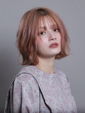 くびれボブ/ウェーブボブ