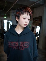 ギークス(GEEKS)&nbsp;【GEEKS渋谷】バズカット/デザインカラー/レイヤーショート/小顔