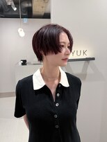 シュク 高円寺(SYUK)&nbsp;SYUK kazu 【高円寺 ボルドーカラー　ワインレッド髪質改善  】