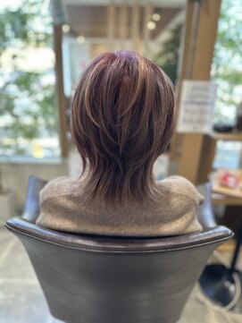 サロンドポプリ 志都美(salon de poupuri) 《ハイライト》　オシャレハイライトカラー