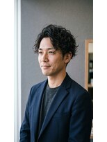 アッシュ 桜木町店(Ash)&nbsp;桜木町メンズ/大人波打ちスパイラル/色気パーマ/横浜