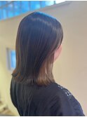 クラゲヘアー/小顔に見せるヘア/ココアベージュ/武蔵小杉