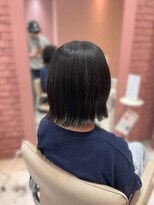 ニナ 梅田(nina)&nbsp;グレージュ×ボブスタイル