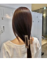 クラフト ヘア デザイン(CRAFT HAIR DESIGN)&nbsp;オレンジブラウン × ゆるっとアレンジ