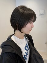 グレイン キャンバス 川崎(grain canvas.) 丸みショートボブ/髪質改善/艶カラー/白髪ぼかし/顔まわり/川崎