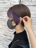 サイン(Sign)&nbsp;【Sign】パープルのイヤリングカラー