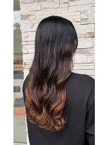 タイドヘアー 高槻2号店(TIDE HAIR)&nbsp;コテ巻き風パーマ(外巻き)