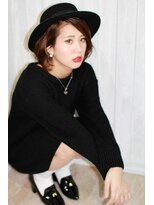 ヘアリゾート ラグーン(hair+resort lagoon)&nbsp;クールボブウェットアレンジ