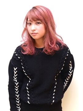 パッチ ヘアー(PATCH HAIR) pink ミディ