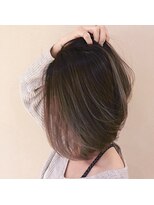 ヘアーサロンコモレビ(hair salon komorebi)&nbsp;【komorebi】お客様スナップ  グレージュ グラデーションカラー