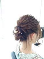 ヘアセットサロン ラシク(LaCQ) ゆるふわアップ×後れ毛