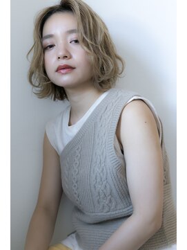 メルト 吉祥寺(melt) 【melt】大人カジュアルボブ×ニュアンスパーマ