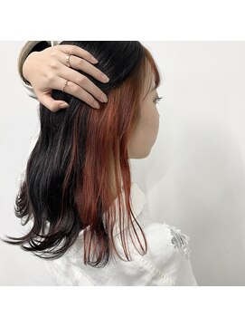 アディション 渋谷(ADITION) 【ADITION渋谷】ピンクベージュインナーカラー