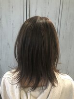 アクロス ヘアーデザイン 溝の口店(across hair design) ハイライトでピンクグレー