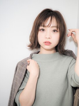 ダブルバイグリッター(W by GRITTERs) 切りっぱなしアーバンボブ【WbyGRITTERs 水上】