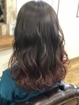 ラニ タテヤマ(LANI tateyama) ロングレイヤー×スモーキーピンク