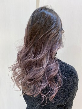 クレア本厚木(CREA) [Chii] バレイヤージュ　ホワイティパープル