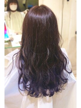 リリー 勝田台店(Lilly) バイオレット×裾カラー