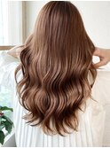 大人かわいい似合わせカットブラウンベージュ/美髪髪質改善/新宿