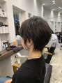 リアン バイ トルシュ ヘアワークス(Riant by TORChe hair works) 女性らしさをだしつつ、個性のあるショートスタイル