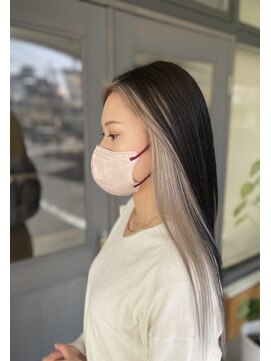 アンダーバーホワイトモデ 河内長野(_WHITE mode) ◎20代30代大人かわいいフェイスフレーミングイヤリングカラー