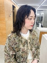 トゥコ(tuco)&nbsp;ミディアム　パーマ　ミディアムパーマ　前髪パーマ　レイヤー