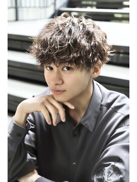 リップス 仙台ロフト(LIPPS) 【波巻パーマ】マッシュ