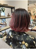 ピンクヘアー(^^)