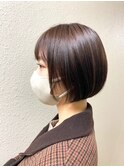 モテ＊首元すっきりボブ