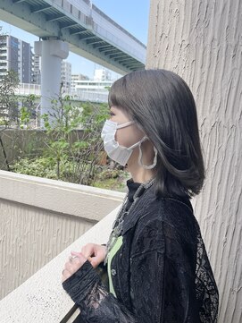 リンネルヘアー (Rin:nel hair) オリーブベージュ