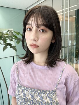 ビュートリアム265(BEAUTRIUM 265) ミディアム/顔周りカット/レイヤーカット/くびれヘア/銀座有楽町